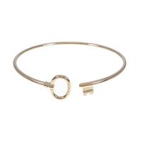 ティファニー キー ワイヤー バングル