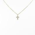 ポンテヴェキオ クロス ダイヤモンドネックレス