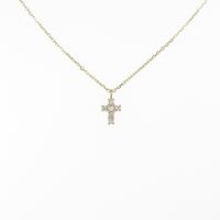 ポンテヴェキオ クロス ダイヤモンドネックレス