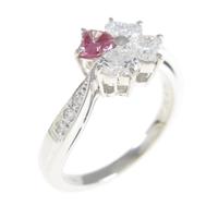 ミキモト フラワー ダイヤモンドリング