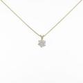 K18YG ダイヤモンドネックレス 0．423ct・I・SI2・GOOD
