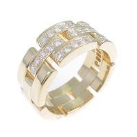 カルティエ マイヨンパンテール ハーフダイヤ リング