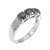 K18WG ダイヤモンドリング