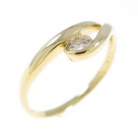 K18YG ダイヤモンドリング