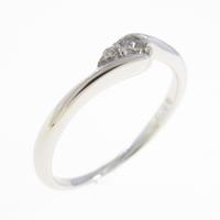 K18WG ダイヤモンドリング