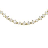 K18YG ダイヤモンドネックレス