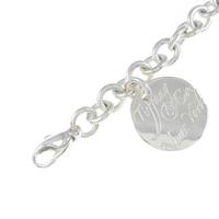 ティファニー ノーツ ラウンド タグ ブレスレット