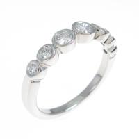 ティファニー ジャズ グラジュエイテッド リング