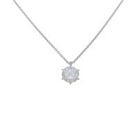 【リメイク】プラチナダイヤモンドネックレス 1．000ct・D・VVS1・VG