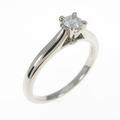 カルティエ MKコーフィル リング 0．18ct・E・VS1・EXT