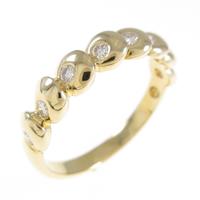 K18YG ダイヤモンドリング