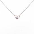 4゜C ハート ダイヤモンドネックレス