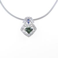 梶光夫 カラーストーンネックレス