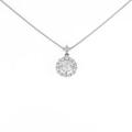 【新品】プラチナダイヤモンドネックレス 0．596ct・G・SI2・GOOD