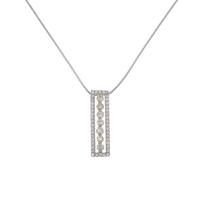 K18WG／K18YG／750WG ダイヤモンドネックレス