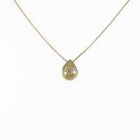 K18YG ダイヤモンドネックレス