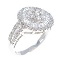 750WG ダイヤモンドリング