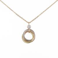 カルティエ トリニティ ネックレス