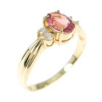 K18YG トルマリンリング