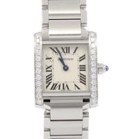 カルティエ W4TA0008 タンクフランセーズ／D クォーツ