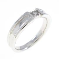 K14WG ダイヤモンドリング