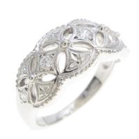 ミキモト フラワー ダイヤモンドリング