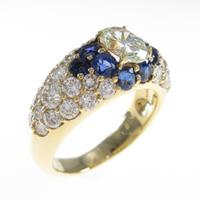 K18YG サファイヤリング