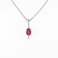 PT ルビーネックレス