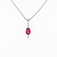 PT ルビーネックレス