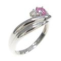 PT ピンクサファイヤリング