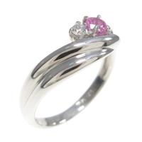 PT ピンクサファイヤリング