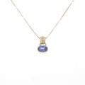 K18YG タンザナイトネックレス