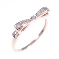 ヴァンドーム リボン ダイヤモンドリング