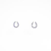 PT ホースシュー ダイヤモンドピアス