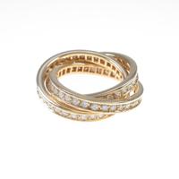 カルティエ スリーバングルズ リング