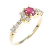 K18YG ルビーリング