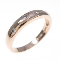 K18PG ダイヤモンドリング