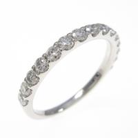 【PTJW-5aa】PT ハーフエタニティ ダイヤモンドリング5％引き