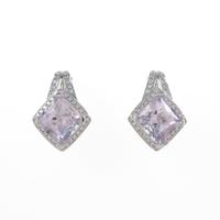 モーブッサン アメジストイヤリング