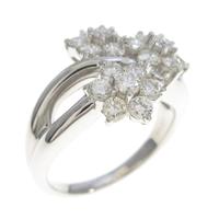 PT フラワー ダイヤモンドリング