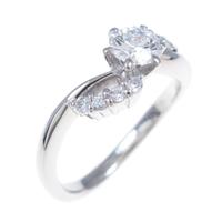プラチナダイヤモンドリング 0．300ct・D・VVS1・VG