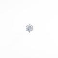 【リメイク】ST／プラチナダイヤモンドピアス 0．377ct・G・VVS2・FAIR 片耳