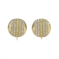 K18YG ダイヤモンドイヤリング