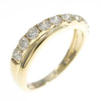 K18YG ダイヤモンドリング