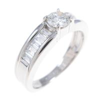 プラチナダイヤモンドリング 0．295ct・I・VVS2・VG