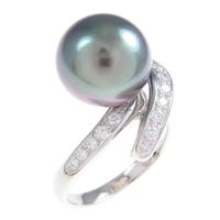 タサキ クロチョウパールリング