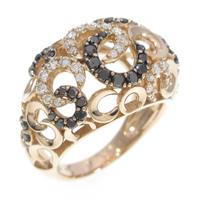 K18PG ダイヤモンドリング