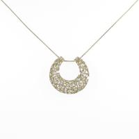 K18YG ダイヤモンドネックレス