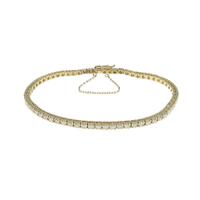 750YG ダイヤモンドブレスレット