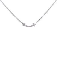 ティファニー Tスマイル ミニ ネックレス